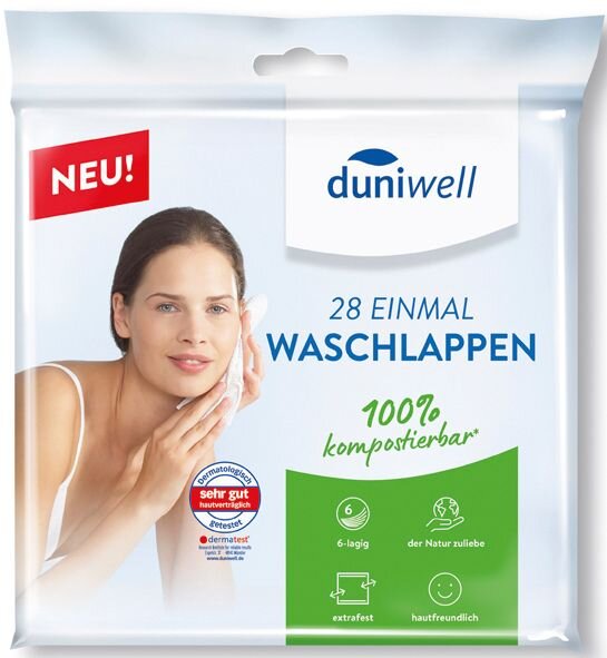 Einmal Waschlappen 28er