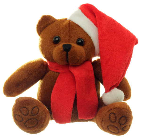Weihnachtsbär 18cm Plüschtier Teddybär Plüschbär