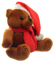 Weihnachtsbär 18cm Plüschtier Teddybär...