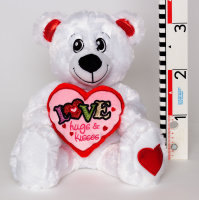 Teddybär für Verliebte 50/35cm weiss...