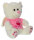 Schutzengel Plüsch Bär rosa  60cm mit Flügel Kuscheltier