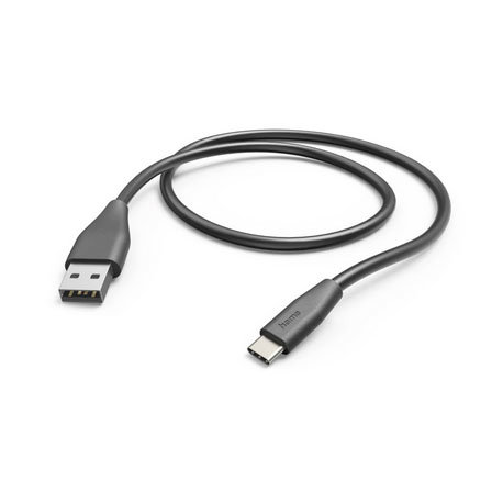 USB-Kabel USB A USB C 1,5m schwarz