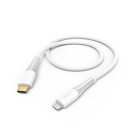 Ladekabel, USB-C - Lightning, 1,5 m, Weiß